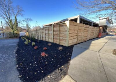 Reunion Hall Rustic Fencing